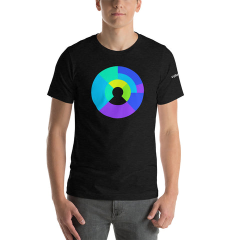 Logo on Chest and Sleeve - Short-Sleeve Unisex T-Shirt