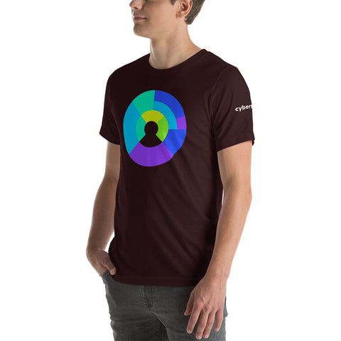 Logo on Chest and Sleeve - Short-Sleeve Unisex T-Shirt