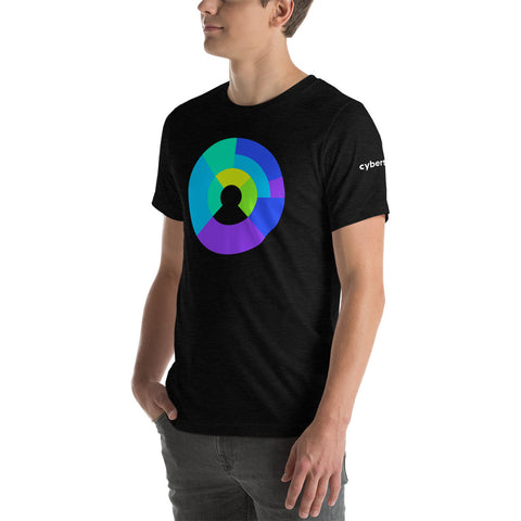 Logo on Chest and Sleeve - Short-Sleeve Unisex T-Shirt