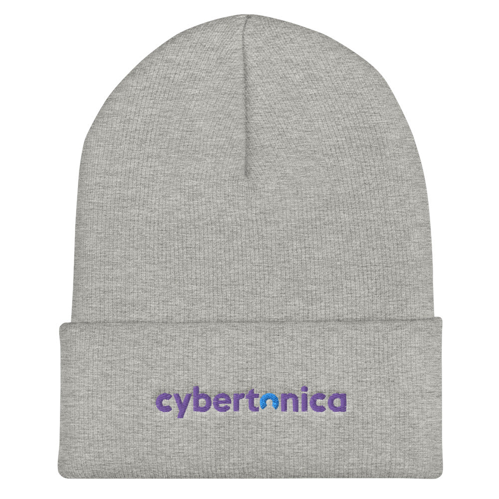 Logo in Purple - Cuffed Beanie