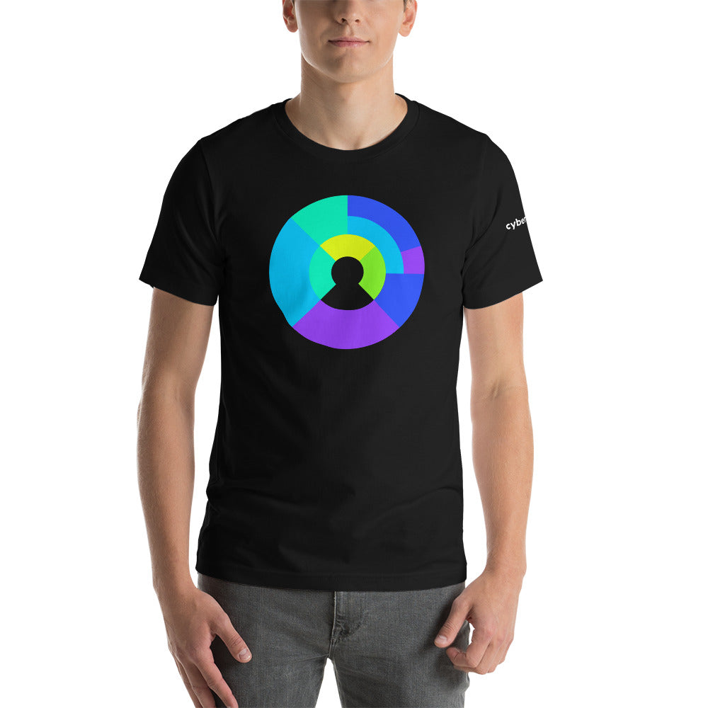 Logo on Chest and Sleeve - Short-Sleeve Unisex T-Shirt