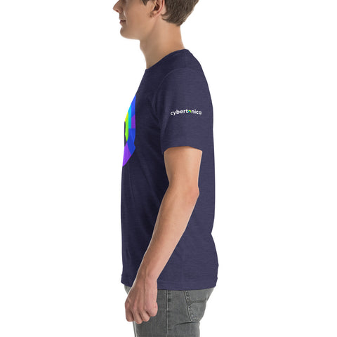 Logo on Chest and Sleeve - Short-Sleeve Unisex T-Shirt